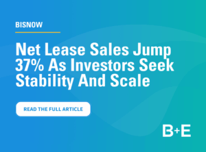 Camille Renshaw discusses net lease real estate investing trends in Bisnow feature